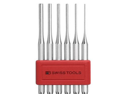 [PB SWISS TOOLS] PB 755.B CN Set of parallel pin punches, octagonal, in a handy plastic holder