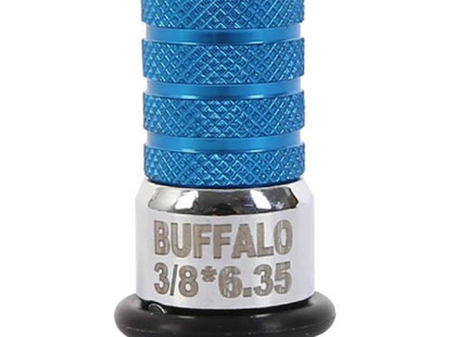 Seshin Buffalo Impact Quick Bit Adaptor QBA38 (3/8"x40mmX6.35)