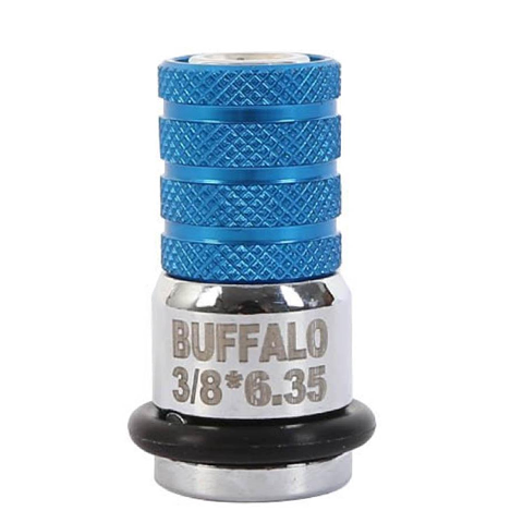 Seshin Buffalo Impact Quick Bit Adaptor QBA38 (3/8"x40mmX6.35)