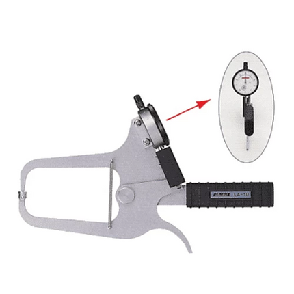 [PEACOCK] LA-10 Outside Dial Caliper Gauge (Throat depth: 100mm)