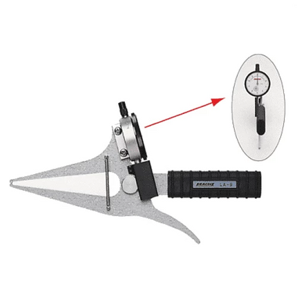 [PEACOCK] LA-9 Outside Dial Caliper Gauge (Throat depth: 100mm)