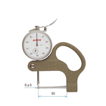 [PEACOCK] Dial Pipe Gauges P-2