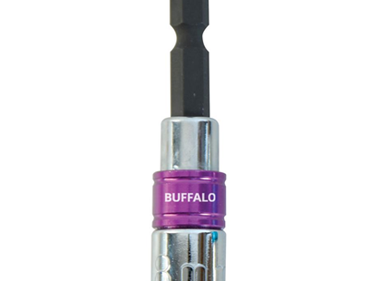 Seshin Buffalo Hexagon Nut 6Point Bit Socket BS08 (8X65mm)