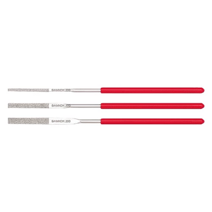 [SAMICK THK] Taper Precision Diamond Files 3PCS
