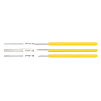 Samick THK Taper Precision Diamond Files, TP3 (3PCS)