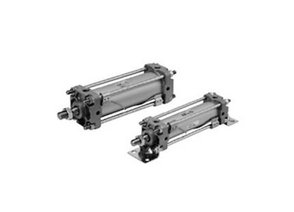 SMC CA2H Series Air-Hydro Tie-Rod Cylinder, Double Acting, Single Rod, CDA2FH80-100
