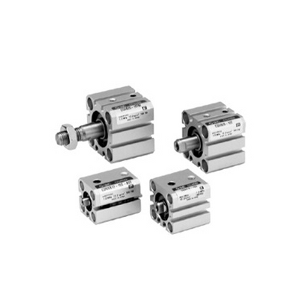 SMC CQS Series, Compact Type Cylinder, non rot, Single Acting, Double Rod, CDQSB12-5T