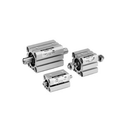 SMC CQSW Series, Compact Type Cylinder, non rot, Double Acting, Double Rod, CDQSWB25-30D