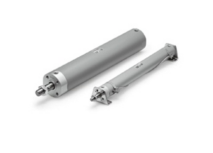 SMC CG1-Z Series Air Cylinder, Round Body, Double Acting, Single Rod, CDG1BA20-100Z