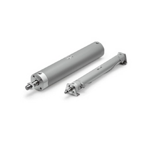 SMC CG1-Z Series Air Cylinder, Round Body, Double Acting, Single Rod, CDG1BA20-100Z