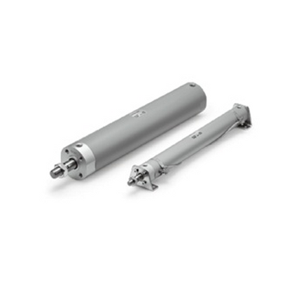SMC CG1-Z Series Air Cylinder, Round Body, Double Acting, Single Rod, CDG1BA20-25Z