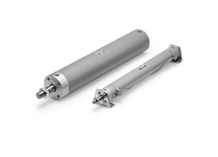 SMC CG1-Z Series Air Cylinder, Round Body, Double Acting, Single Rod, CDG1BN50-50Z