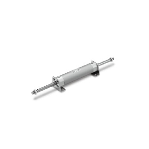 SMC CG1W-Z Series Air Cylinder, Round Body, Double Acting, Double Rod, CDG1WBA50-150Z