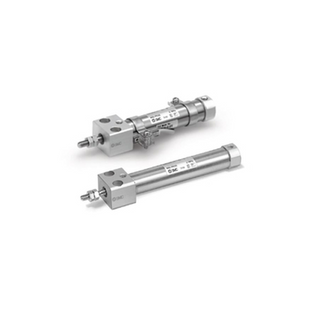 SMC CJ2R-Z Series Air Cylinder, direct mount, Round Body, Double Acting, CDJ2RA10-100Z-B