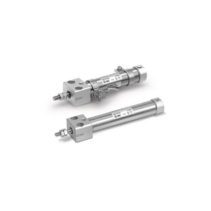 SMC CJ2R-Z Series Air Cylinder, direct mount, Round Body, Double Acting, CDJ2RA16-125Z-B