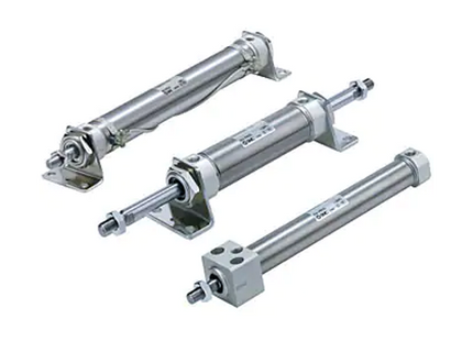 SMC CM2-Z Series Air Cylinder, round body, Double Acting, Single Rod, CDM2B32-100AZ