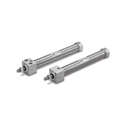 SMC CM2R-Z Series Air Cylinder, round body, Direct Mounting, Double Acting, Single Rod, CM2RB32-150Z
