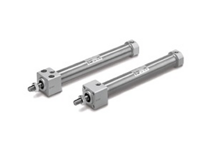 SMC CM2R-Z Series Air Cylinder, round body, Direct Mounting, Double Acting, Single Rod, CDM2RA40-175Z