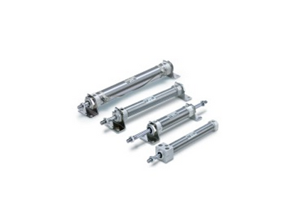 SMC CM2-Z Series Air Cylinder, round body, Double Acting, Single Rod, CDM2B32-100AZ