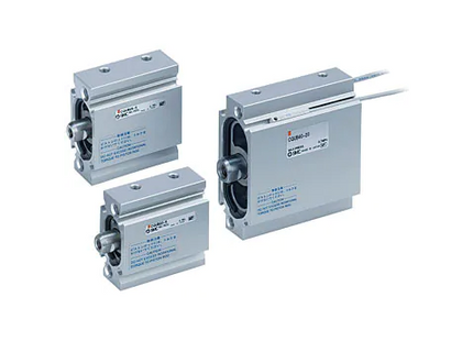 SMC CQU Series Compact Plate Cylinder, Double Acting, Single Rod, CQUB25-15