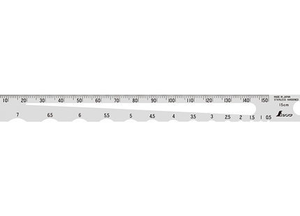Shinwa Radius Scale A-1 R0.5-7