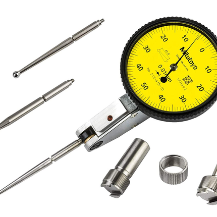 Mitutoyo 513-415-10A DIAL TI, MID, STD 1.0 mm, 3 μm Accuracy, 0.01 mm
