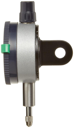 Mitutoyo MIT1045S Compact Dial Indicator, 5mm (1mm Revolution) Range, 0-50-0 Reading