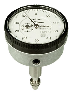 Mitutoyo 1160T Back Plunger Dial Indicator 5mm (1mm)