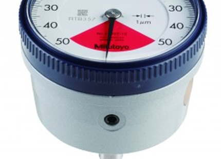 Mitutoyo 2990T-10 Series 2 Back-Plunger Dial Indicator, 0.1 mm