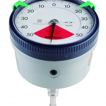 Mitutoyo 2990T-10 Series 2 Back-Plunger Dial Indicator, 0.1 mm