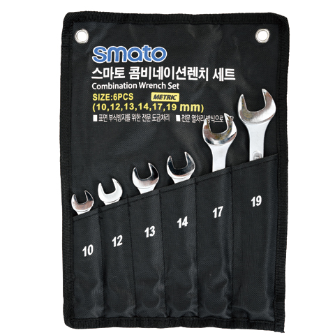 Smato Combination Wrench Set 6Pcs (Inch)