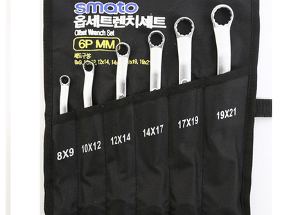 Smato Offset Wrench Set 6pcs(mm)