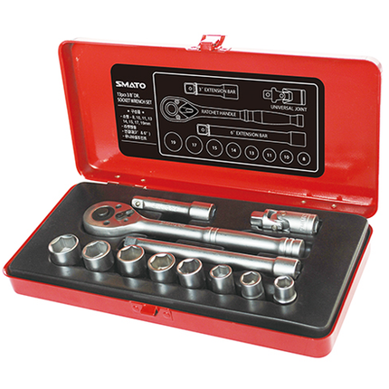 Smato Socket Wrench Set 3/8"*13P