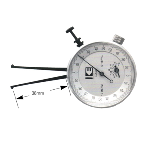 KASEDA Dial Inside Calipers, A-0 , Measuring range 03~09mmX0.01