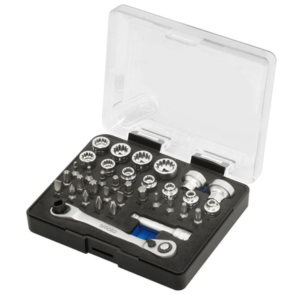 Smato Socket Wrench Set 1/4"*35P ACT 8022-353