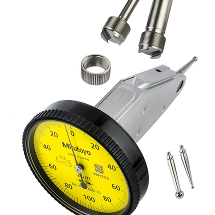 Mitutoyo 513-455-10A DIAL TI, MID, VERT 0.2 mm, 1 μm Accuracy, 0.002 mm