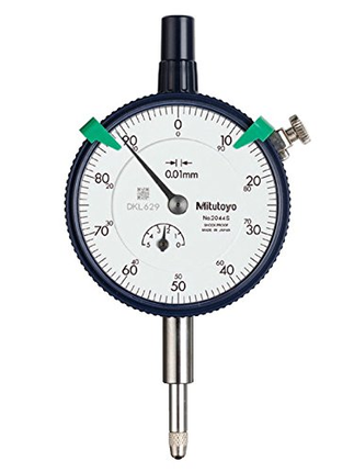 Mitutoyo 2044S Dial Indicator,  0-5mm Range