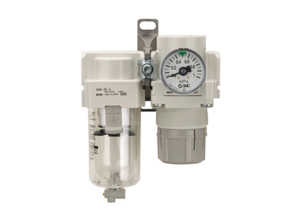 SMC AC10B-A to AC40B-A, Air Filter and Regulator, AC40B-04-S-A