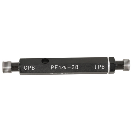 SHS Parallel Thread Plug Gauge for Pipes (PF 1/8-28) GPBIPB 1/8