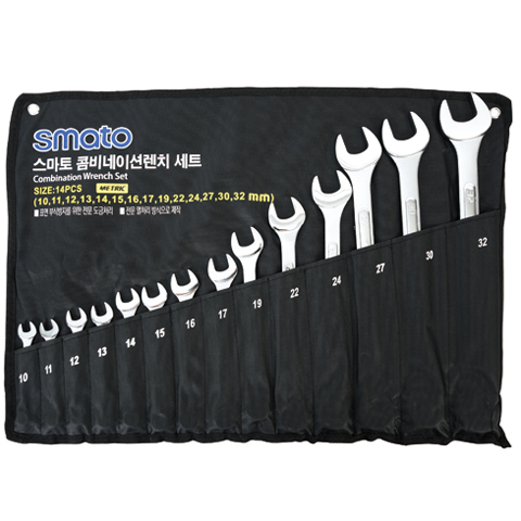 Smato Combination Wrench Set 14Pcs (Inch)