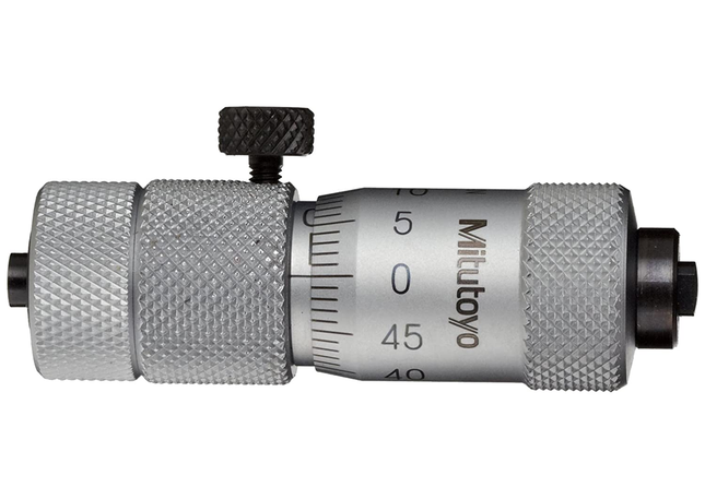 Mitutoyo 137-011 Tubular Vernier Inside Micrometer, Extension Rod Type, 50-63mm Range, 0.01mm Graduation, Plus /-0.004mm Accuracy