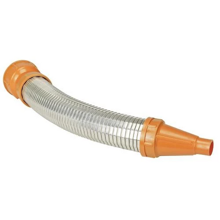 PRESSOL Flexible discharge spout-metal