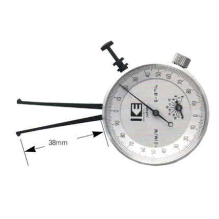 KASEDA Dial Inside Calipers, A-1 , Measuring range 6~18mmX0.01