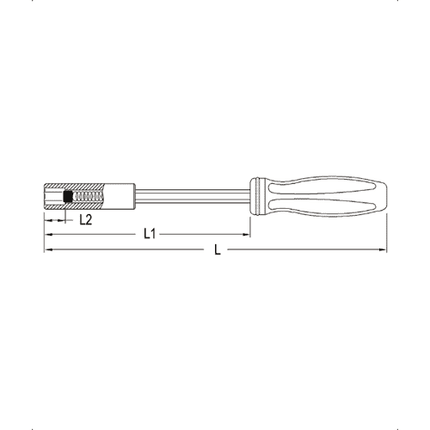 [GENIUS TOOLS] Metric Long Hex Nut Drivers(with magnet)