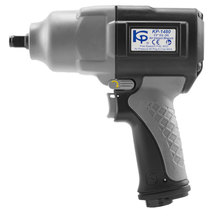 KUANI  1/2" Square Dr. 8,000 RPM Super Duty Air Impact Wrench KP-1480 for Automotive