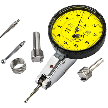 Mitutoyo 513-425-10A DIAL TI, MID, STD 0.6 mm, 1 μm Accuracy, 0.002 mm