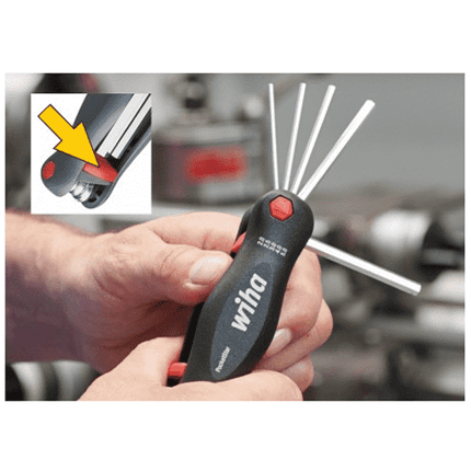 [WIHA] Multitool PocketStar   Hex, 7-pcs. in blister pack SB 351 PK7 | 210-0386