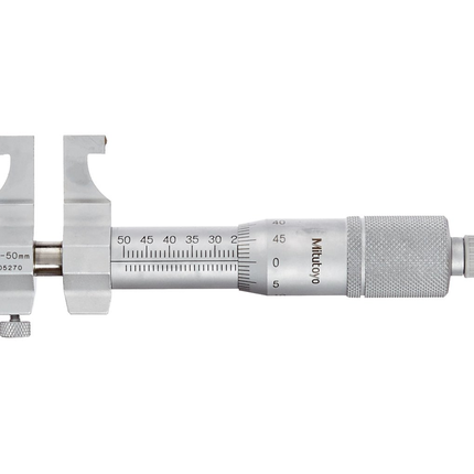 Mitutoyo 145-189 Vernier Inside Micrometer, Caliper Type, 100-125mm Range, 0.01mm Graduation, +/-0.009mm Accuracy