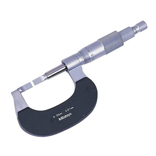 MITUTOYO  Blade Micrometers - Series 122 - Non-Rotating Spindle