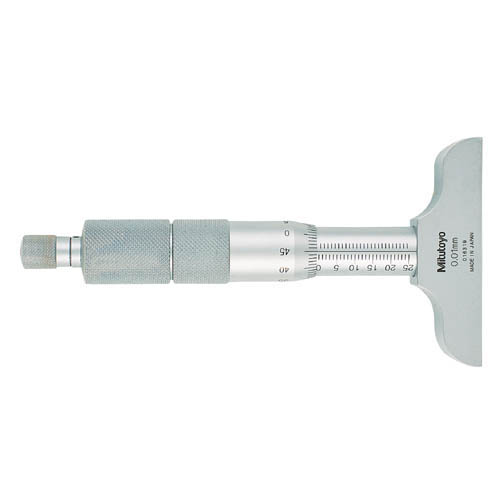 MITUTOYO   Depth Micrometer Series 129-Interchangeable Rod Type